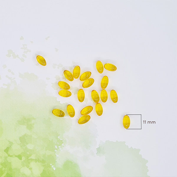 Aurinko D-vitamiini 100 µg Extra virgin oliiviöljykapselissa